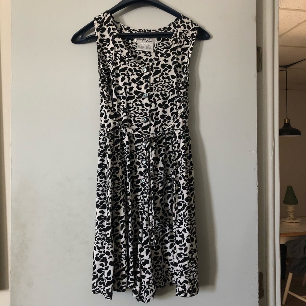 Animal print dress size 8